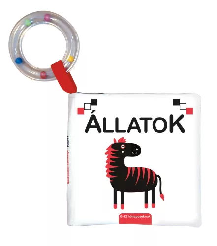 Könyv - Kontrasztos babakönyv - Állatok