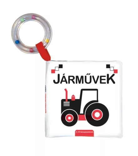 Könyv - Kontrasztos babakönyv - Járművek