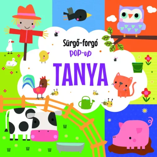 Könyv - Sürgő-forgó pop-up - Tanya