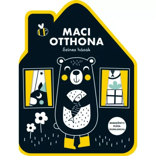 Könyv - Színes házak - Maci otthona