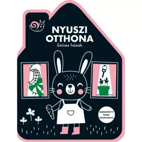 Könyv - Színes házak - Nyuszik otthona