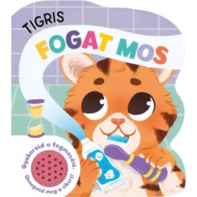 Könyv - Tigris fogat mos - hangmodulos könyv