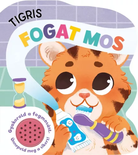 Könyv - Tigris fogat mos - hangmodulos könyv