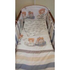 Szeko Tündér 3 részes ágynemű #Csíkos maci #267000002