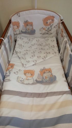 Szeko Tündér 3 részes ágynemű #Csíkos maci #267000002