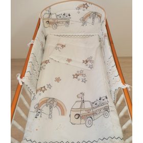   Szeko Tündér print 3 részes ágynemű #Afrikai túra #717000002