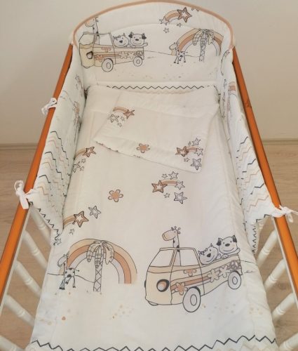 Szeko Tündér print 3 részes ágynemű #Afrikai túra #717000002