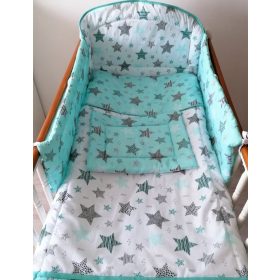 Szeko Tündér 3 részes ágynemű #Geo Star - menta