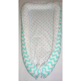   Szeko Babafészek Kókuszos #Chevron menta - menta csillag #258000071