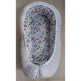 Szeko Babafészek Kókuszos minky Dzsungel csapat szürke