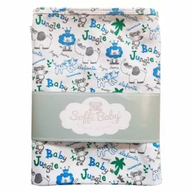 Soffi Baby takaró pamut dupla #75x100cm #baby jungle