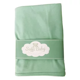 Soffi Baby takaró pamut dupla #80x100cm #zöld