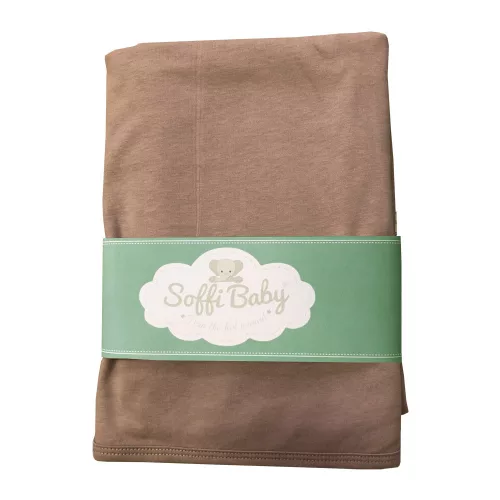 Soffi Baby takaró pamut dupla #80x100cm #barna