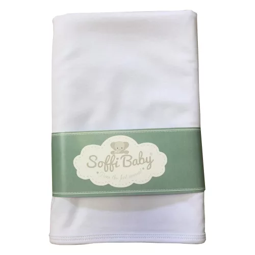 Soffi Baby takaró pamut dupla #80x100cm #fehér