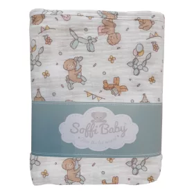 Soffi Baby takaró muszlin dupla 70x90cm lufis