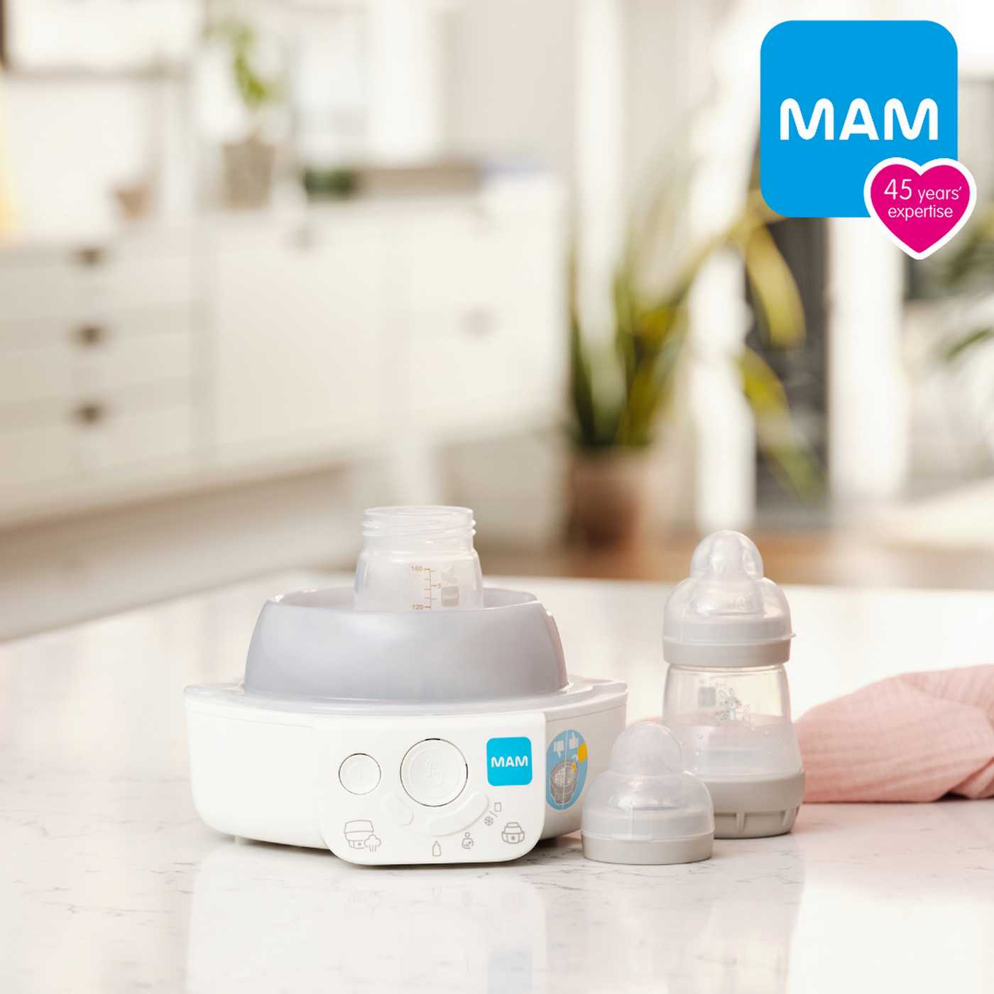 MAM 6:1 Elektromos Sterilizáló és Expressz Üvegmelegítő