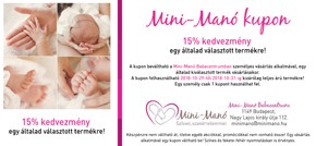 15% kedvezmény egy általad választott termékre!