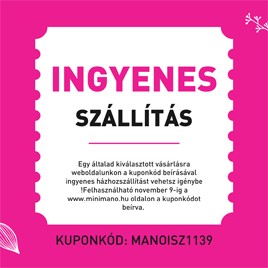 Ingyenes szállítás és rengeteg kedvezmény | Kupon napok a Manóban
