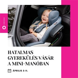 Hatalmas gyerekülés vásár, ne hagyd ki!