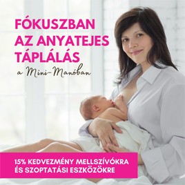 Fókuszban az anyatejes táplálás | 15% kedvezménnyel