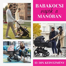 Babakocsi napok a Manóban | Szuper kedvezményekkel