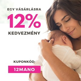 Kedves látogató, 12% kedvezmény egy vásárlásra
