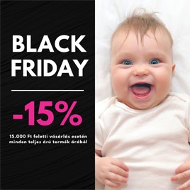 Black Friday | 15% kedvezménnyel