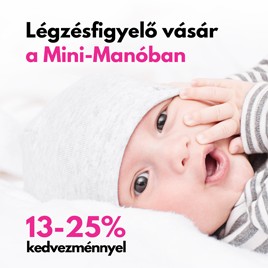 Légzésfigyelő és mellszívó vásár a Mini-Manóban