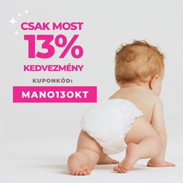 13% kedvezmény | Babaváró Nap utolsó helyek